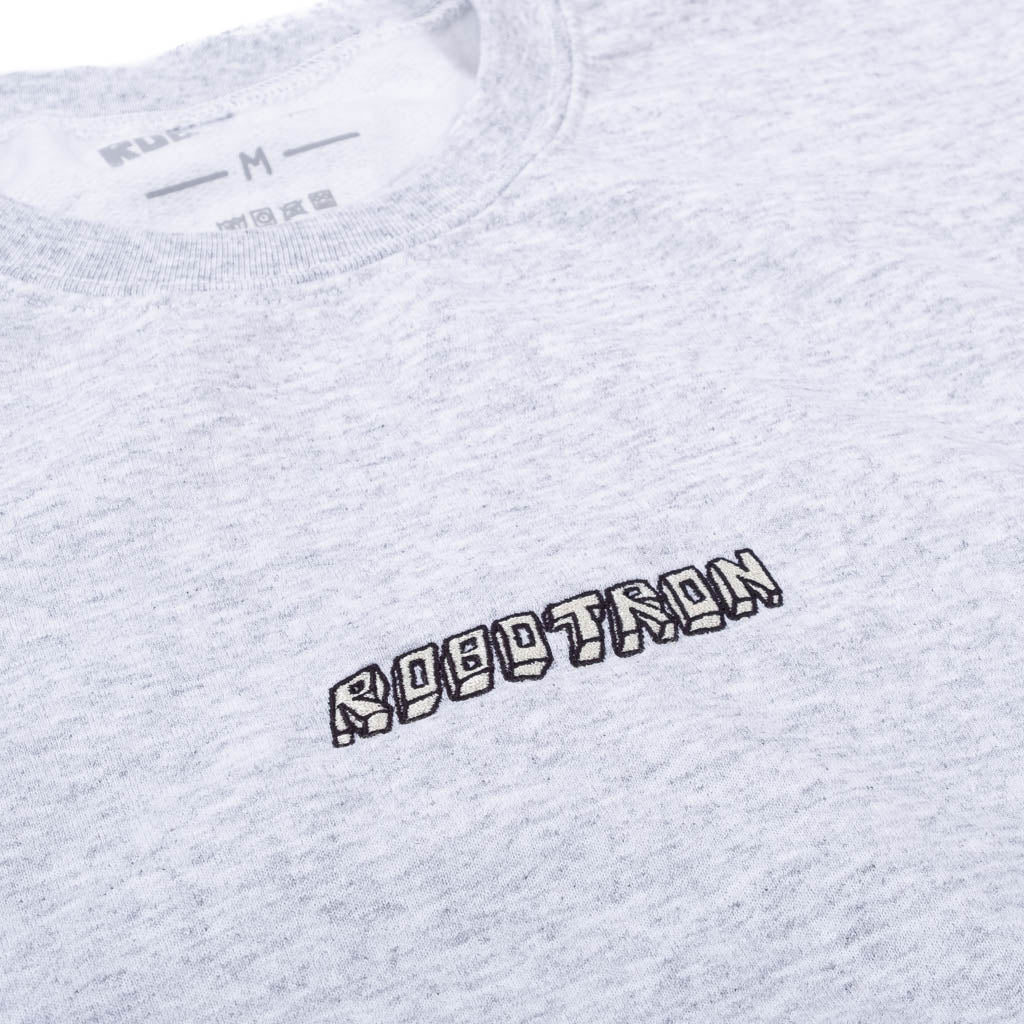 Robotron  Crewneck  "Slouch"  ash