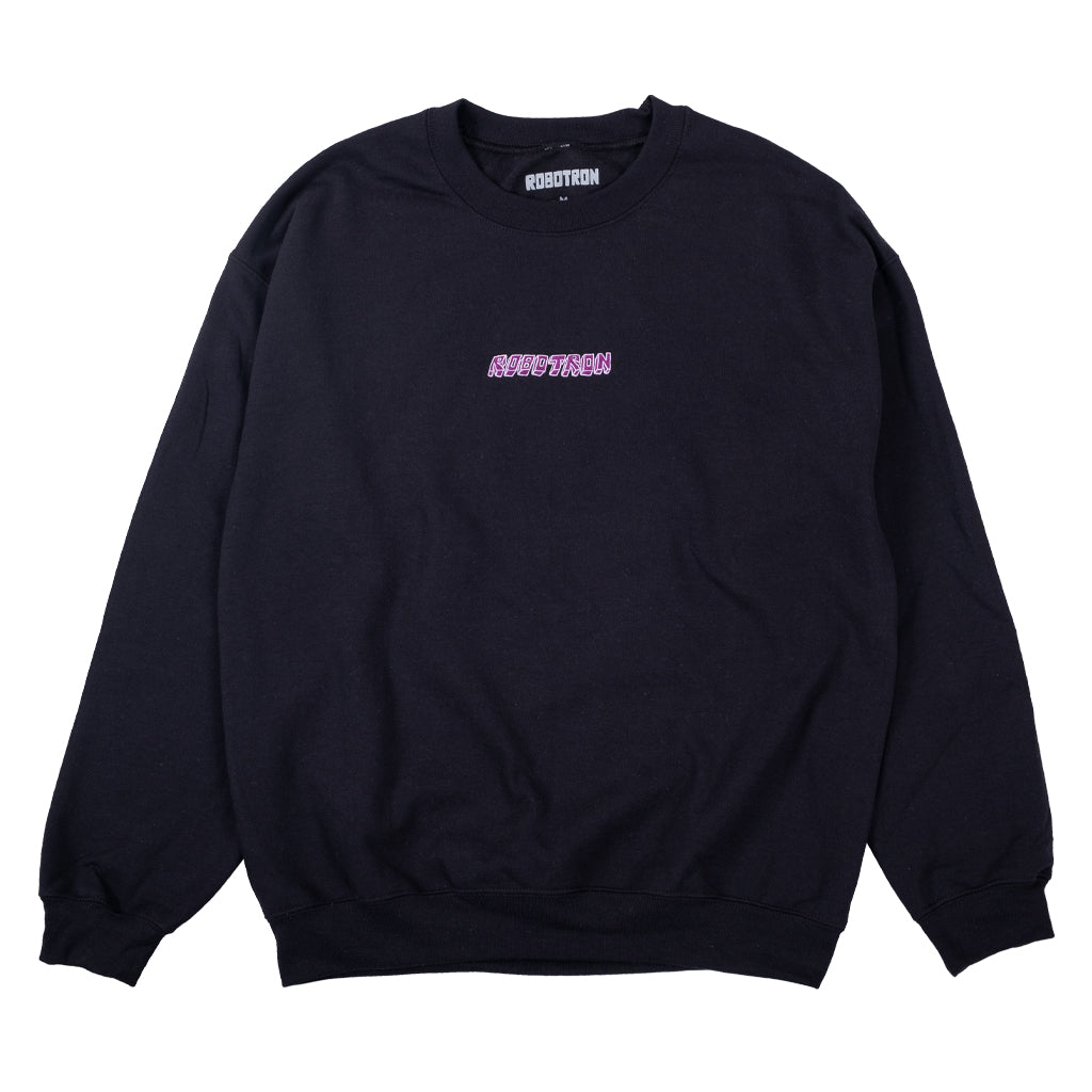 Robotron Crewneck "Slouch" black
