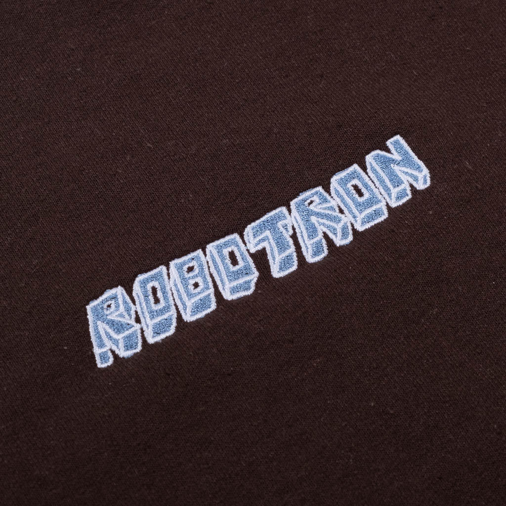 Robotron  Crewneck  "Slouch"  dark chocolate