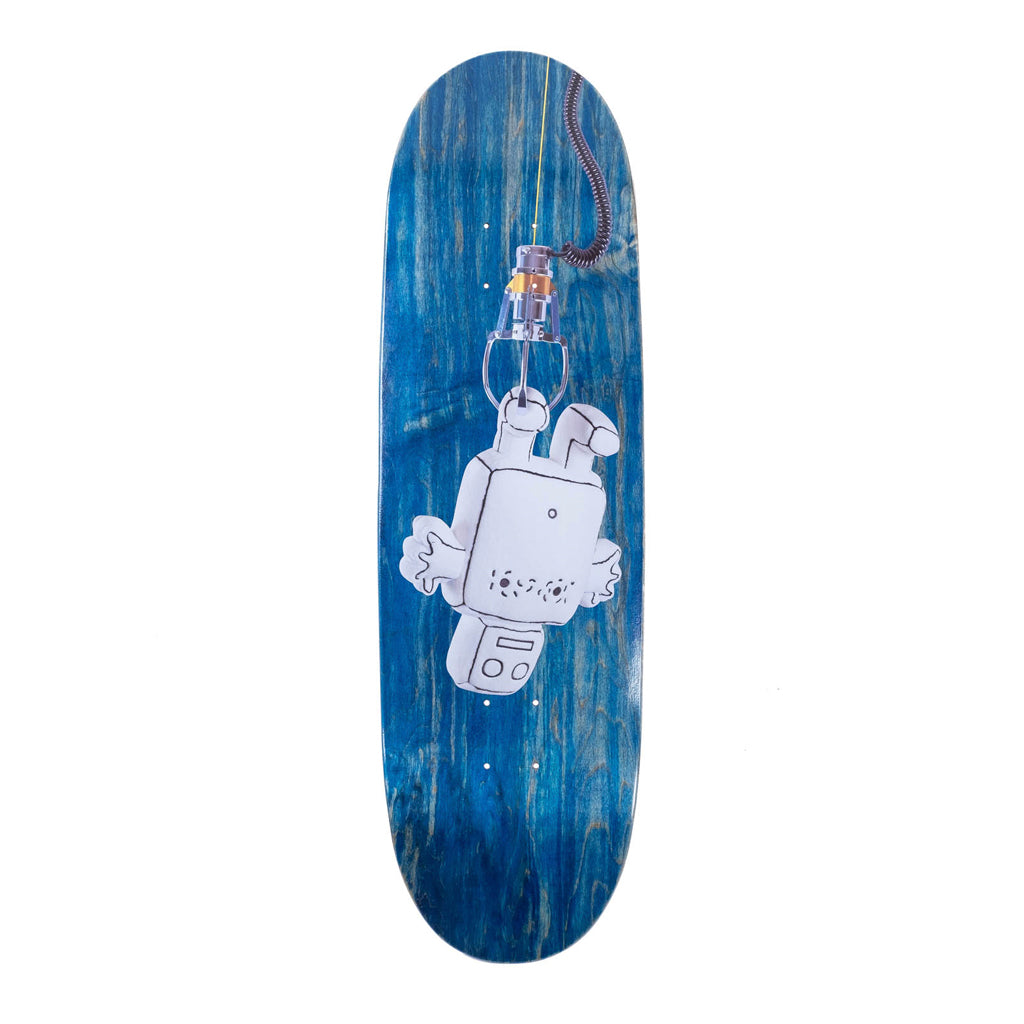 Robotron Deck "Grabber" Egg Shape blue - 9.1"