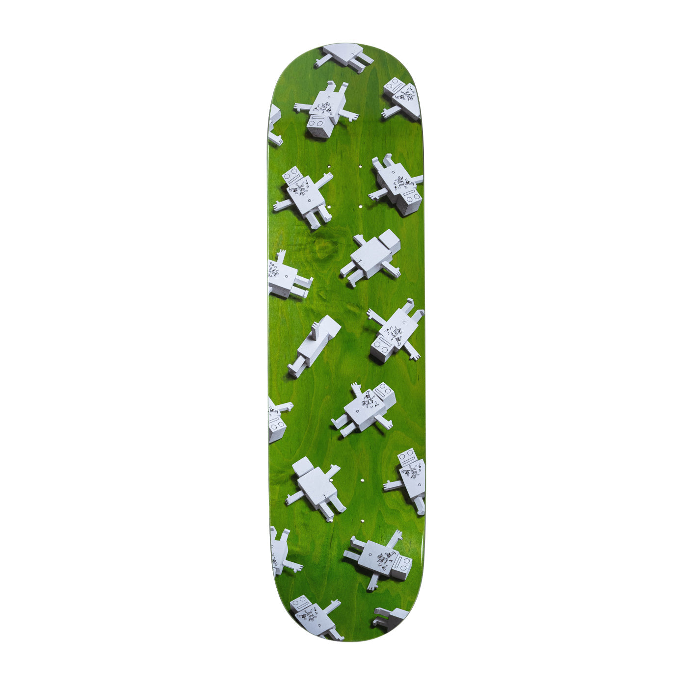 Robotron Deck "Multitron" mellow square shape - green 7,8