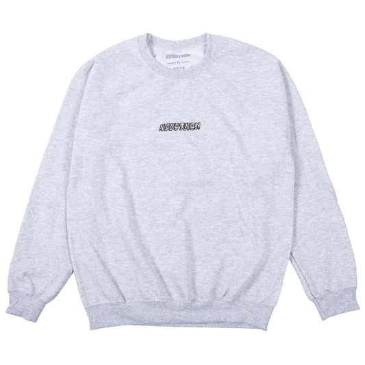 Robotron  Crewneck  "Slouch"  ash