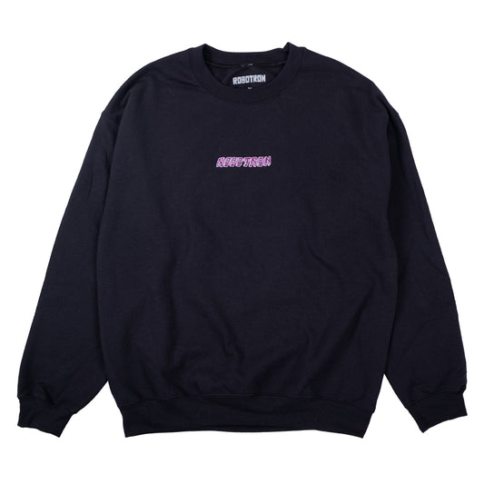 Robotron  Crewneck  "Slouch"  black