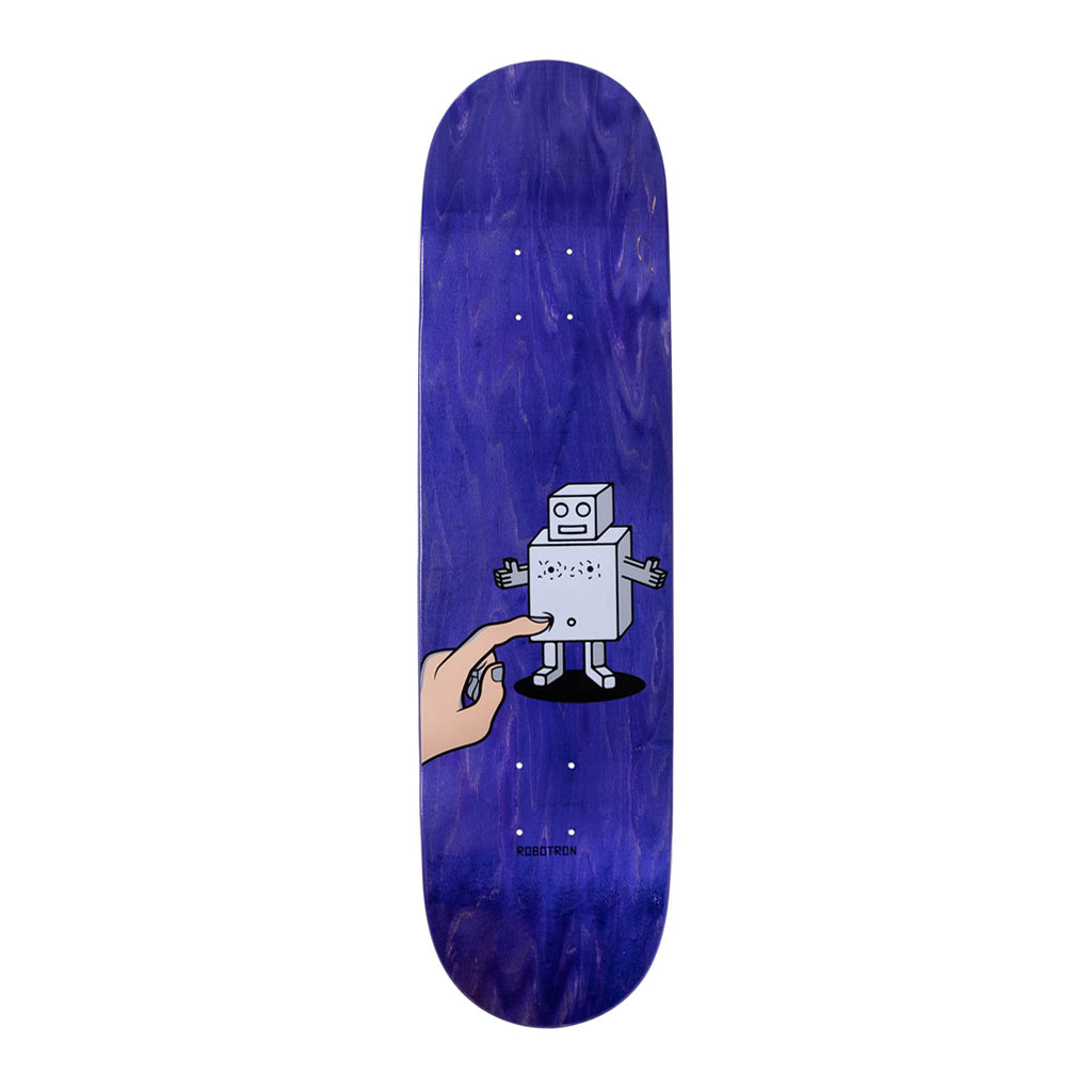Robotron  Deck  "Tickle"  purple  8,1