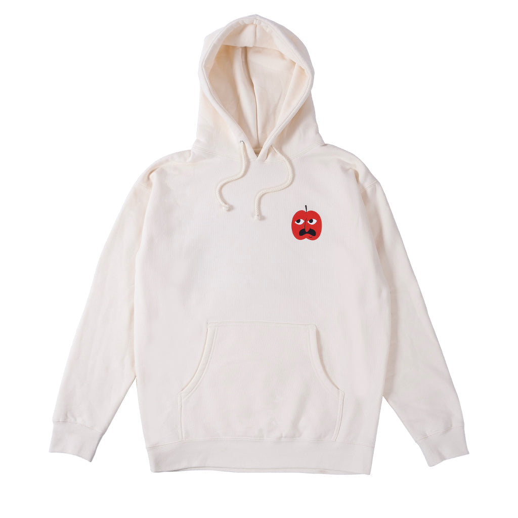 Robotron  Hoodie  "Apples"  bone white